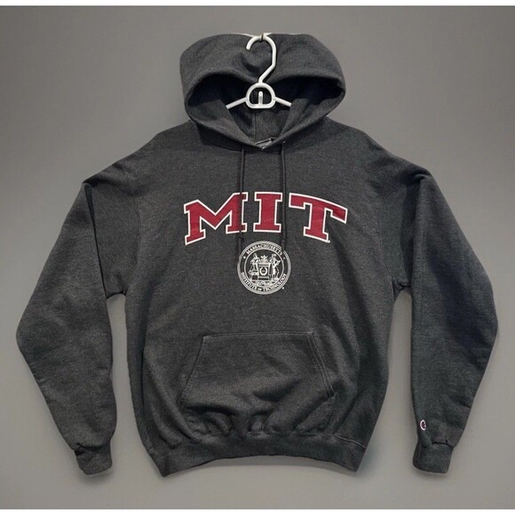 Champion Other - MIT Hoodie Champion Hoodie Sz M Gray Pullover Massachusetts Technology